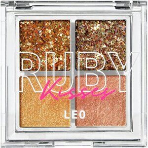Ruby Kiss Glitter Gem Eye Shadow Palette #GGP01 Leo Eyeshadow Palette